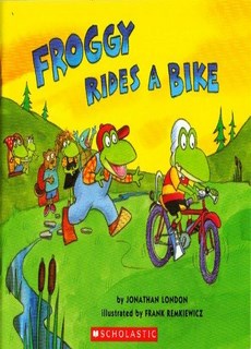 Froggy Rides A Bike