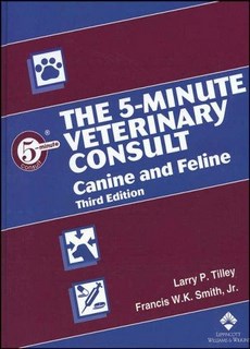 The 5 Minute Veterinary Consult Canine And Feline 3° Ed
