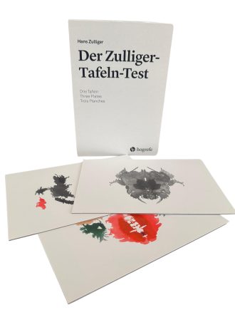 Test De Zulliger Pqte De 3 Laminas