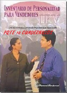 Inventario De Personalidad Para Vendedores Pqte 10 Cuad