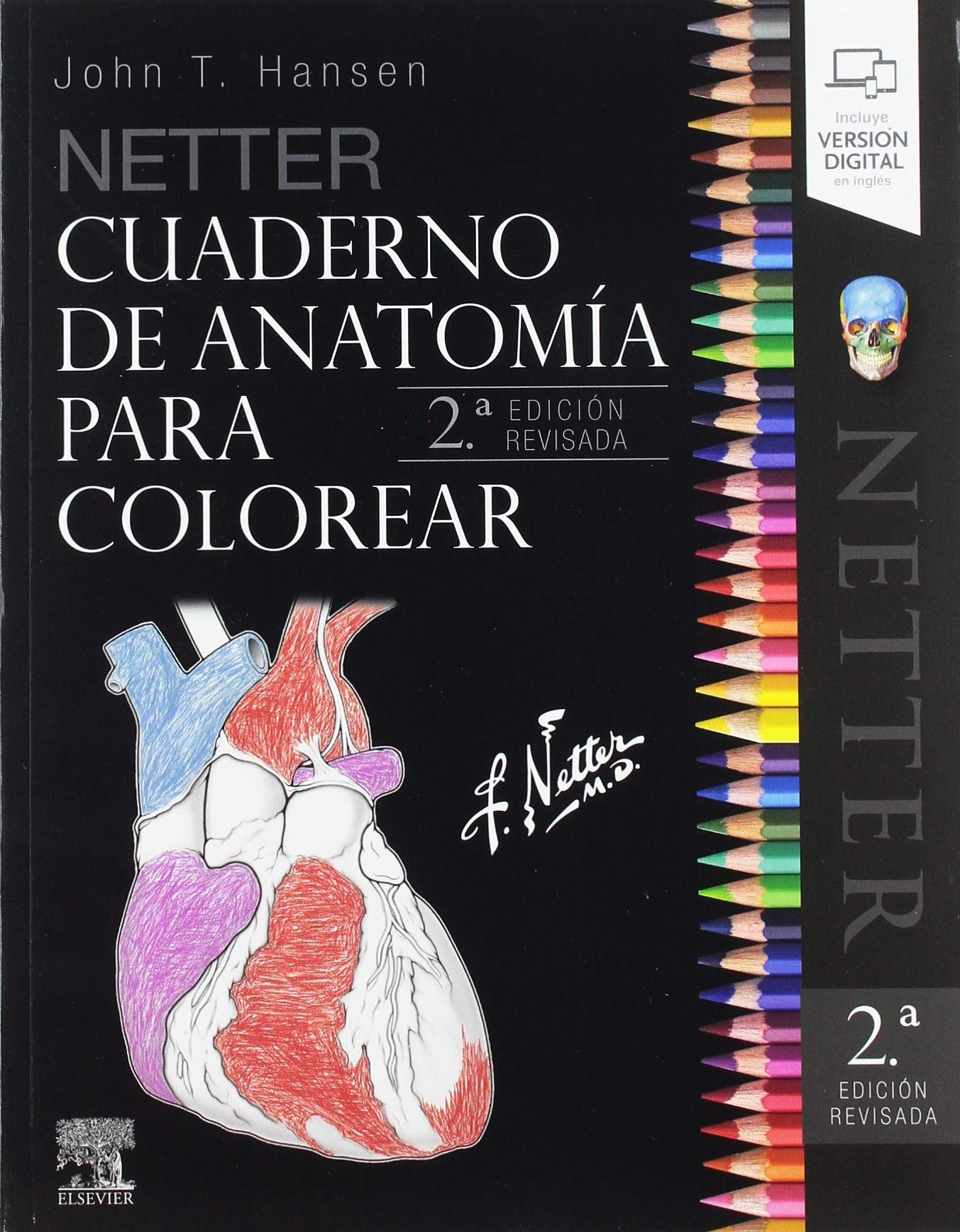 Netter. Cuaderno De Anatomia Para Colorear 2Ed. Revisada