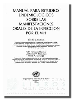 Manual Para Estudios Epidemiologicos Sobre La Infeccion Por El Vih