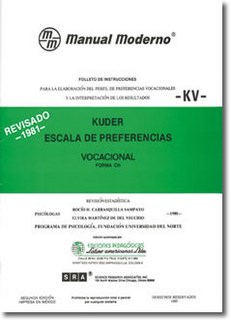 Escala De Preferencias Vocacional Jc (Kv)